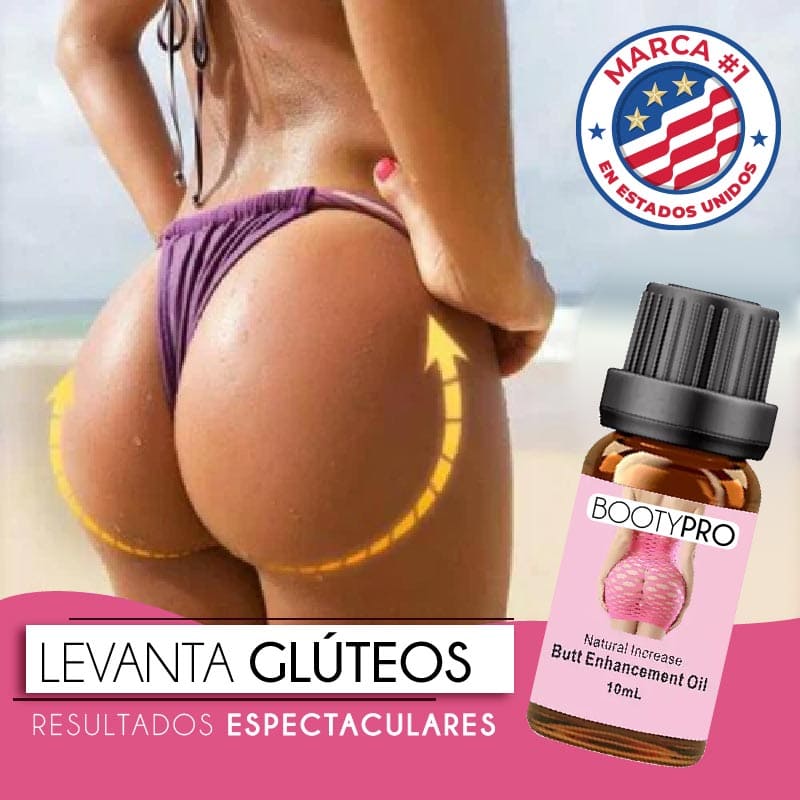 BootyPro™ – Aceite Reafirmante Natural para Glúteos que Realza tu Figura