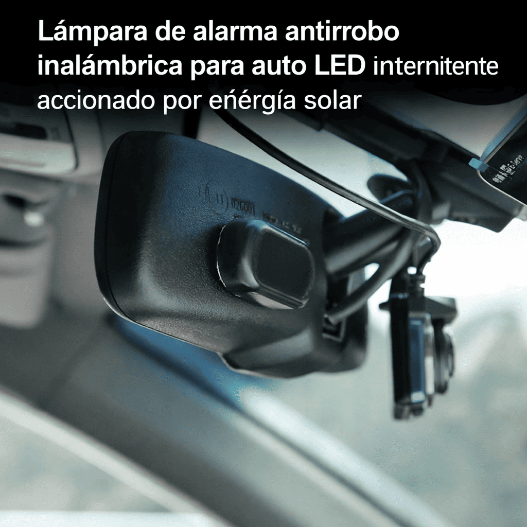 EcoLuz Antirrobo™ ¡Protege tu auto sin cables ni complicaciones! PAGA 1 LLEVA 2