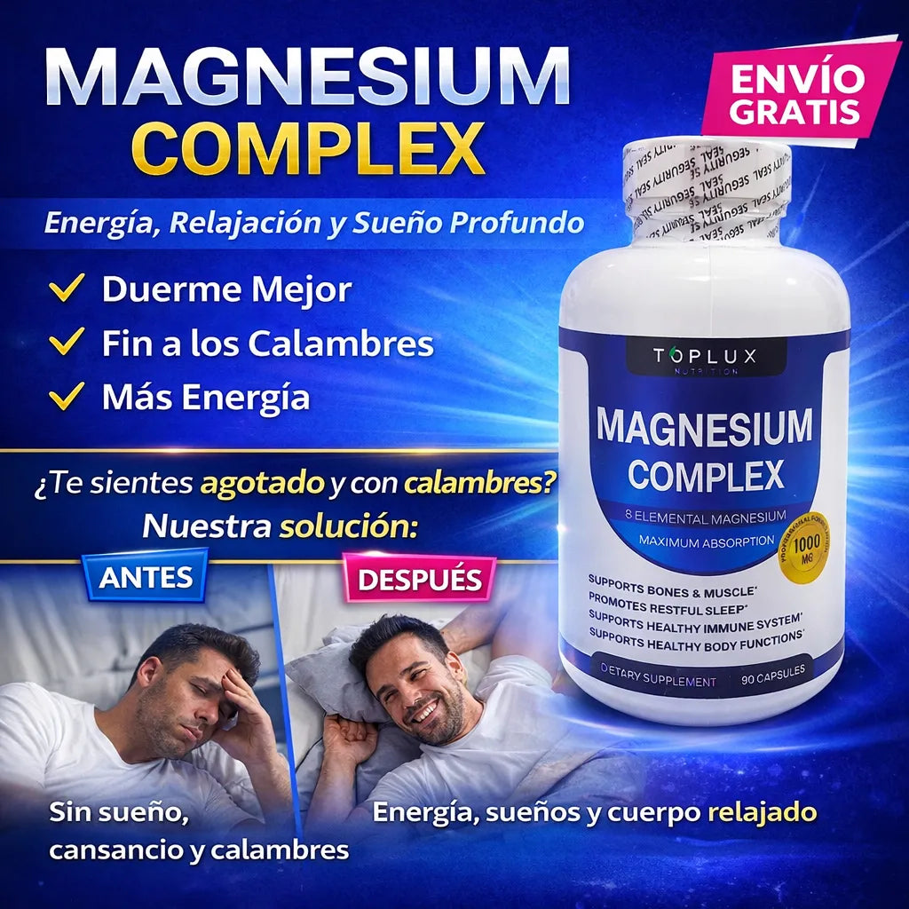 Pura Calma: de Alta Absorción MAGNESIO COMPLEX®